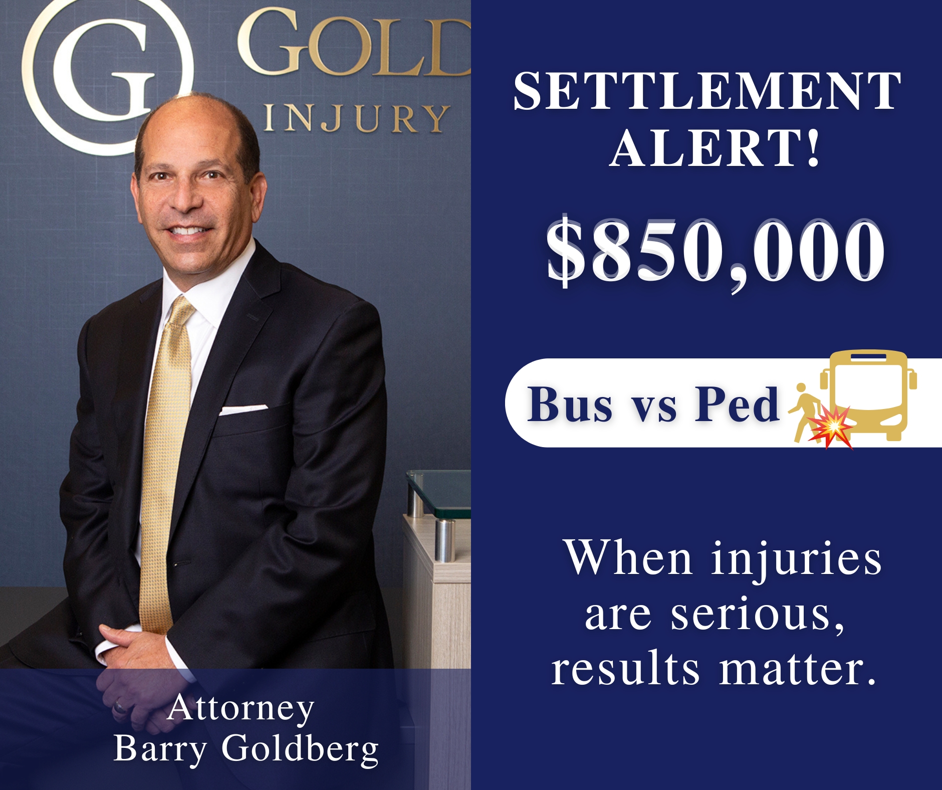 Settlement Alert! 850K
