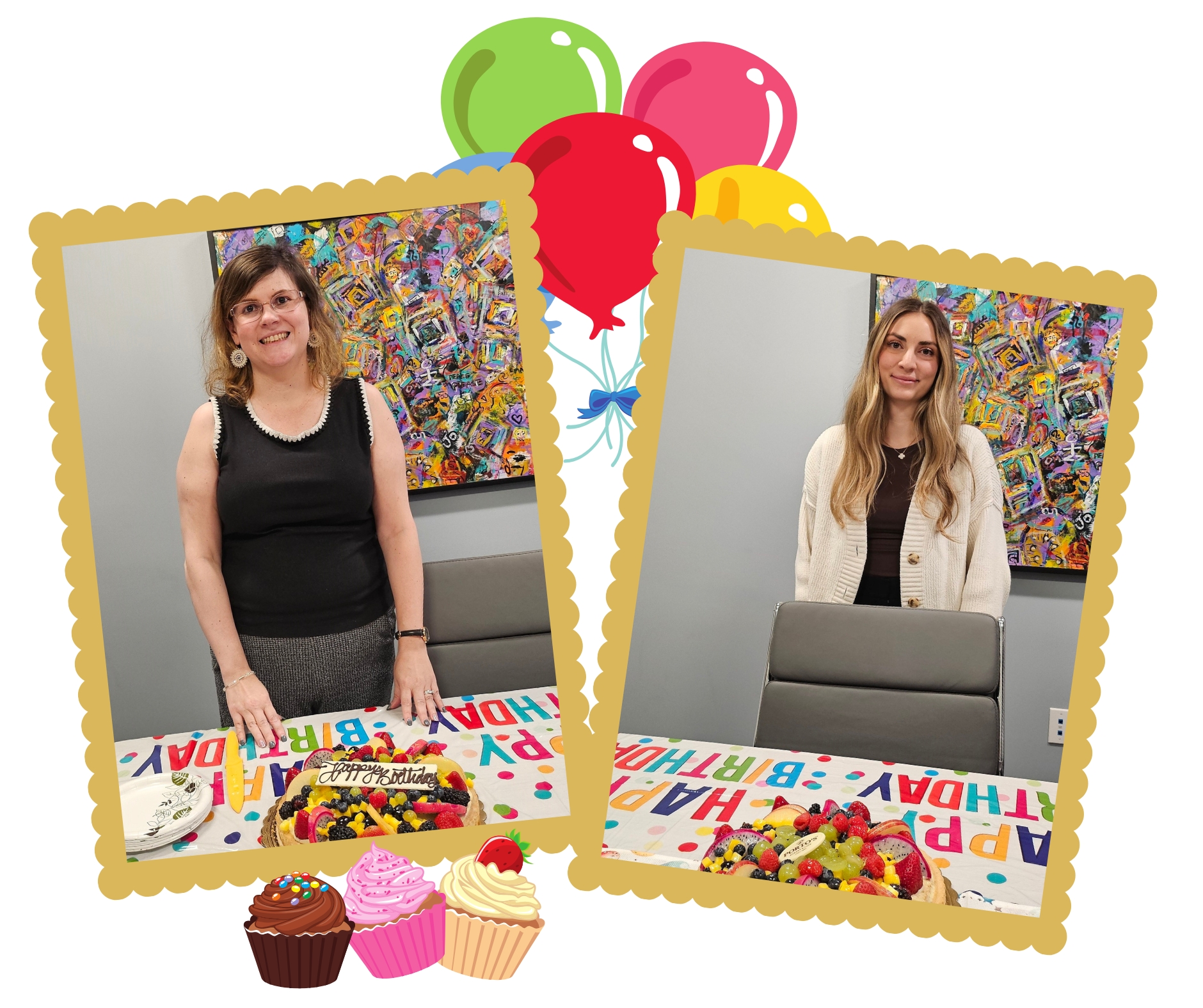 Happy Birthday Christina and Joana! Happy Birthday Christina and Joana!